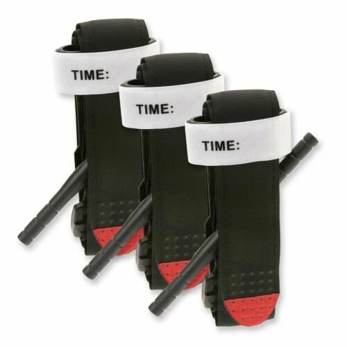 3pack Tourniquet - Rapid One Hand Application Emergency Outdoor First Aid Kit Us